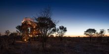 Skybeds at sunset