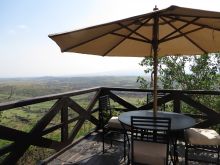 Take in the beautiful vistas over the valley at Bashay Rift Lodge, Karatu, Tanzania (Mango staff photo)