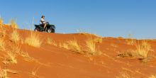 Quad biking