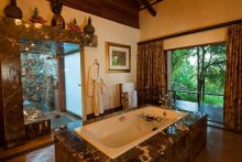 The bathroom at Mateya Safari Lodge, Madikwe Game Reserve, South Africa