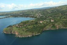 Aerial view of the setting at Kigoma Hilltop Hotel, Kigoma, Tanzania