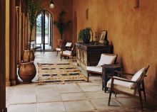 Hallway at Kasbah Bab Ourika, Atlas Mountains, Morocco