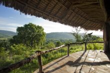 Balcony at Beho Beho, Selous National Park, Tanzania