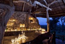 Bar at Beho Beho, Selous National Park, Tanzania