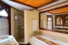 Bathroom at Paradise Cove Hotel and Spa, Anse la Raie, Mauritius