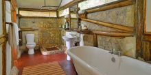 Bathroom at Buhoma Lodge Bwindi, Bwindi Impenetrable Forest, Uganda