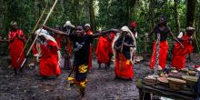 Batwa experience at Buhoma Lodge Bwindi, Bwindi Impenetrable Forest, Uganda (Mango Staff photo)