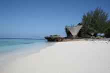 Bungalow view at Chumbe Island Coral Park, Zanzibar, Tanzania