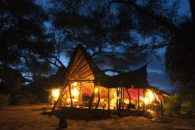 Camp exterior at Elephant Watch Camp, Samburu National Reserve, Kenya