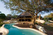 Pool at Chongwe River House, Lower Zambezi National Park, Zambia 