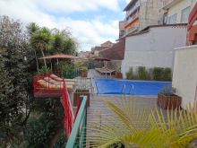 The pool and veranda at Palissandre Hotel and Spa, Antananarivo, Madagascar (Mango Staff photo)