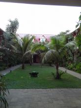 The courtyard at La Croix du Sud, Ft. Dauphin, Madagascar (Mango Staff photo)