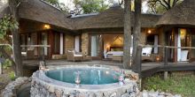 The facilities are nestled into the beautiful surroundings at Dulini Lodge, Sabi Sands Game Reserve, South Africa