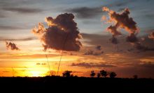 Sunset at Xakanaxa Camp, Moremi Game Reserve, Botswana (Edna du Plessis)