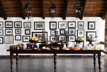 The breakfast buffet at Londolozi Varty Camp, Sabi Sands Game Reserve, South Africa