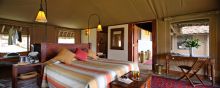 Family tent- Tortilis Camp, Amboseli National Reserve, Kenya