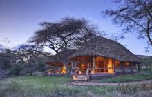 Family tent- Tortilis Camp, Amboseli National Reserve, Kenya