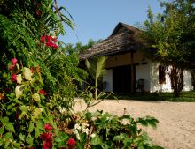 Exterior of suites at Fumba Beach Lodge, Zanzibar, Tanzania