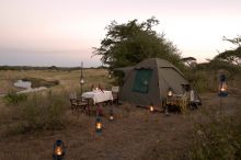 Fly camping- Olivers Camp, Tarangire National Park, Tanzania