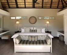 Guest room at Londolozi Founders Camp, Sabi Sands Game Reserve, South Africa