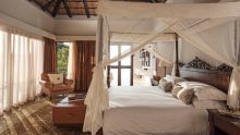 The luxuriously comfortable bedrooms at The Four Seasons Safari Lodge, Serengeti National Park, Tanzania