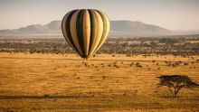 Lose yourself in the breath-taking splendor of the Serengeti plains from a hot air balloon at The Four Seasons Safari Lodge, Serengeti National Park, Tanzania