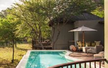 A private villa nestled among the Serengeti wilderness at The Four Seasons Safari Lodge, Serengeti National Park, Tanzania