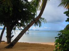 The beach at Sakatia Lodge, Nosy Be, Madagascar (Mango Staff photo)