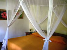 Bedroom at Vakona Forest Lodge, Andasibe National Park, Madagascar