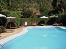 Pool at Pavillon de L Emyrne, Antananarivo, Madagascar