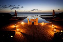 Intimate dining at Kilindi, Zanzibar, Tanzania