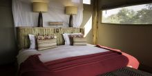 Bedroom, Central Kalahari Game Reserve, Bostwana