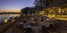 Deck at Linyati Wetlands, Botswana