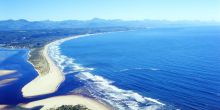 Kurland aerial beach