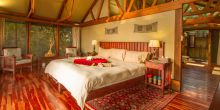 Bedroom at Lebala Camp, Linyati Wetlands, Botswana