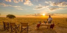 Tau Pan Camp, Central Kalahari Game Reserve, Botswana