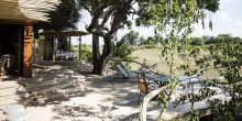 Lounge at Little Mombo, Moremi Camp Reserve, Botswana (Mike Myers)