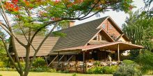 Main Lodge at Arumeru River Lodge, Arusha, Tanzania