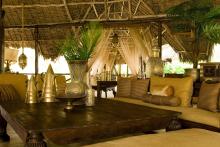 Lounge at Breezes Beach Club and Spa, Bwejuu, Zanzibar, Tanzania