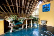 Lounge at Chumbe Island Coral Park, Zanzibar, Tanzania