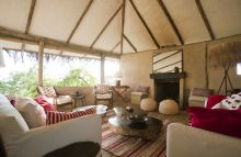 Lounge at Lamai Serengeti, Serengeti National Park, Tanzania