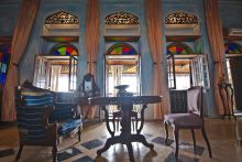 Lounge area at Emerson Spice, Stone Town, Zanzibar, Tanzania