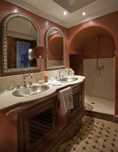 Luxe Suite bathroom- Villa des Orangers, Marrakech, Morocco