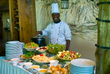 Migrations Restaurant at Arumeru River Lodge, Arusha, Tanzania