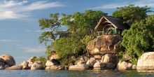 Mumbo Island Camp, Lake Malawi, Malawi Â© Dana Allen