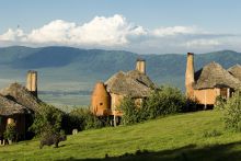 Ngorongoro Crater Lodge, Ngorongoro Crater, Tanzania Â© AndBeyond