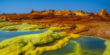 Danakil Depression by Helicopter, Ethiopia