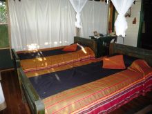 Bedroom at Nile Safari Lodge, Murchison National Park, Uganda (Mango Staff photo)