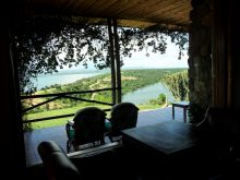 Veranda relaxation with a stunning view at Mweya Safari Lodge, Queen Elizabeth National Park, Uganda (Mango Staff photo)