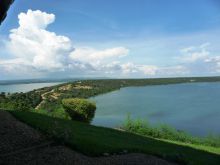 Beautiful vista at Mweya Safari Lodge, Queen Elizabeth National Park, Uganda (Mango Staff photo)